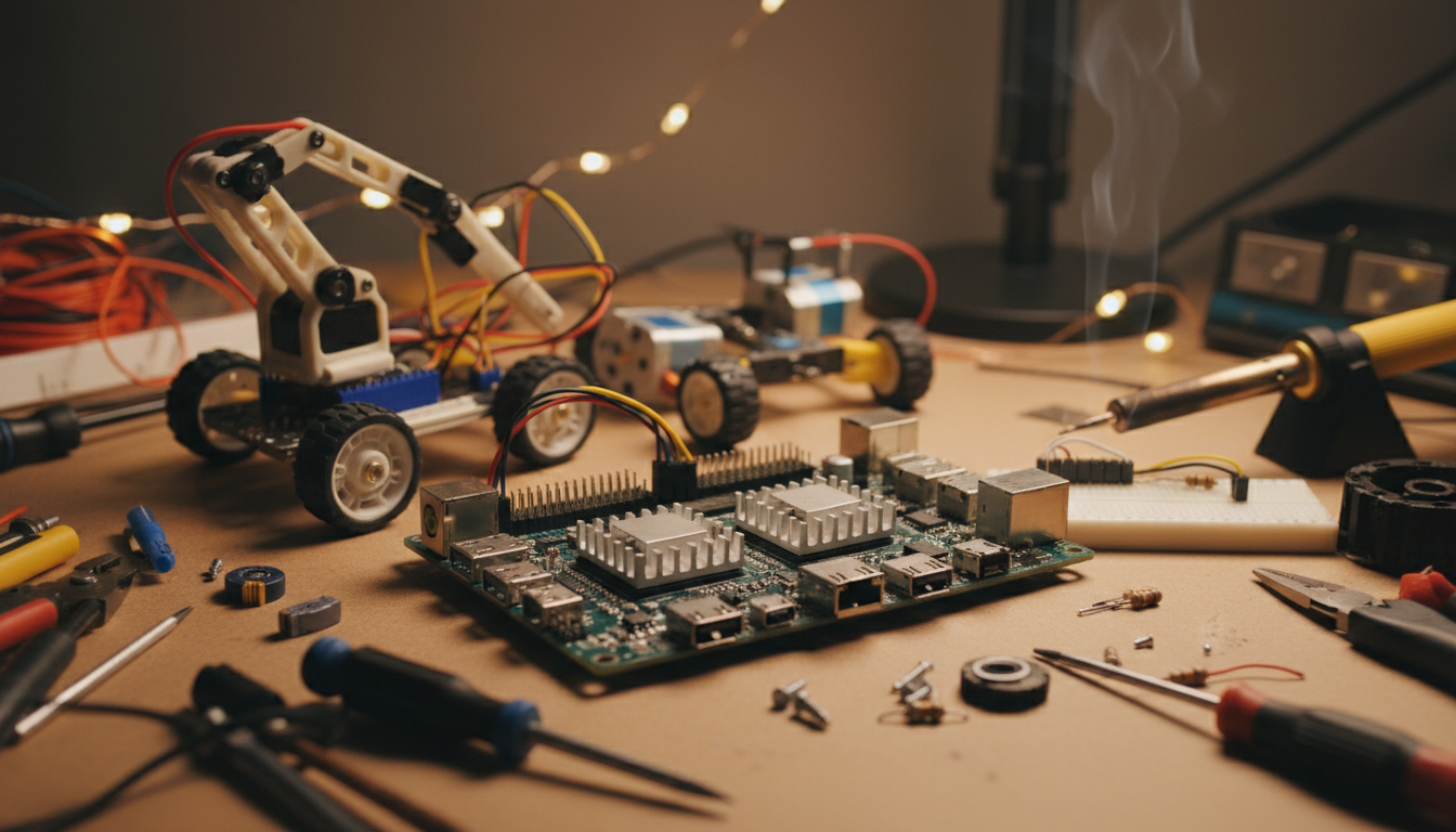 Scheda Arduino VENTUNO Q con NPU Qualcomm per robotica physical AI